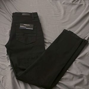 Kenneth Cole New York black denim jeans.